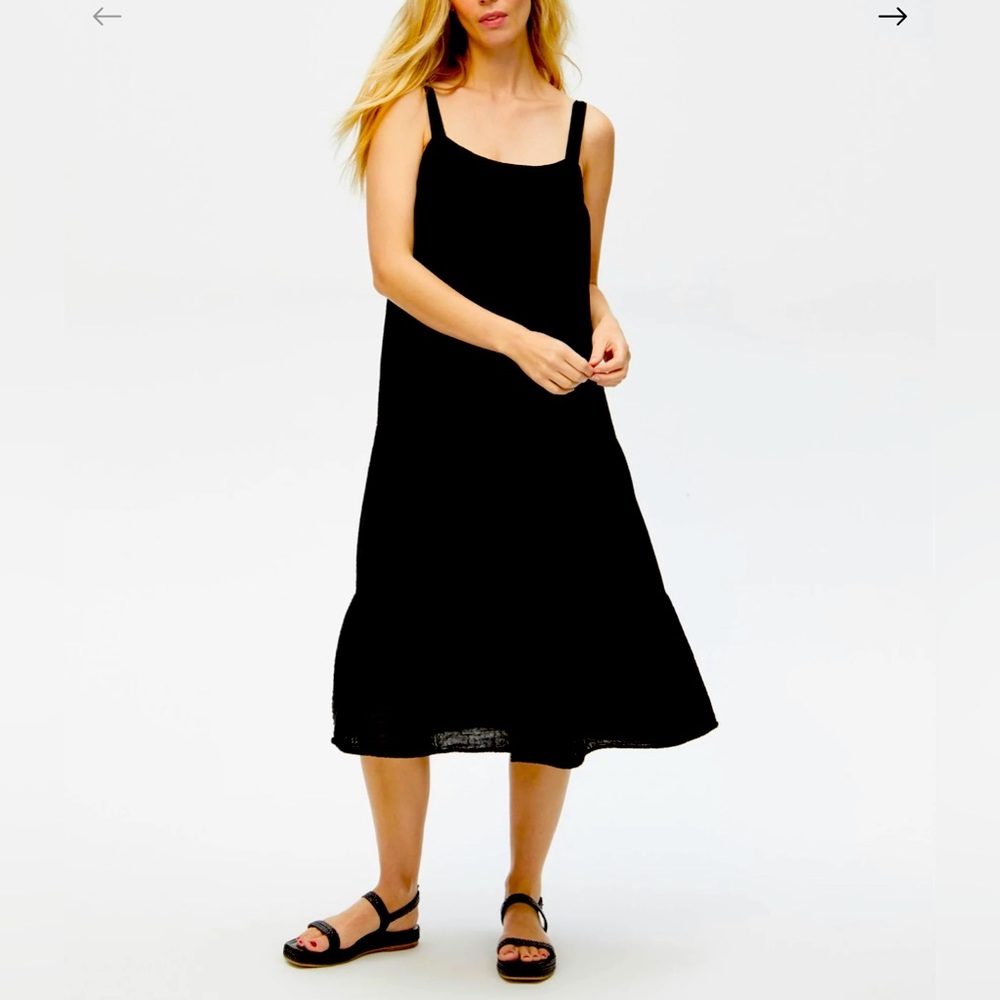 Michael Stars Tiered Gauze Evie Midi Dress size Small